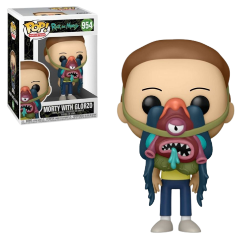 Funko POP! Rick and Morty: Morty with Glorzo (954)