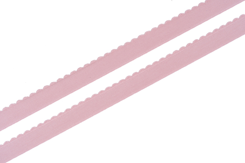 Резинка отделочная пыльно-розовая 20 мм (цв. 019), 605/20
