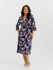 4052/1 Халат женский на поясе