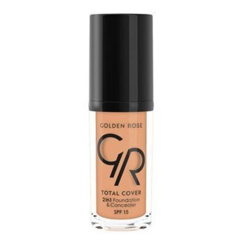 Golden Rose Крем тональный/корректор тон 08 TOTAL COVER 2in 1 Foundation & Concealer SPF15