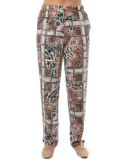 Брюки Б-18/леопард-тигровый