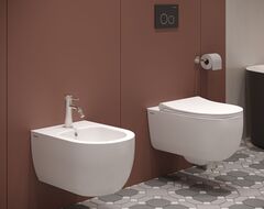 Смеситель для биде Allen Brau Priority 5.31A04-BN (с донным клапаном) никель браш