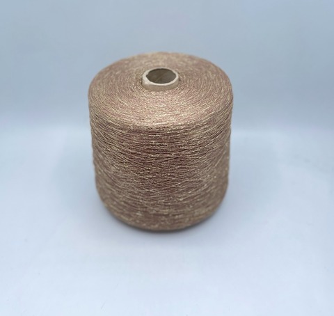 Industria Italiana (пр.Италия),art- Frizzante 3500 м/100гр, 70%Вискоза, 15%Металлик(Люрекс), 15%Полиамид, цвет-Латунный(93/401). арт-35962