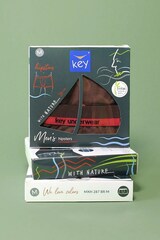 Облегающие боксеры KEY MXH 287 | Коричневый