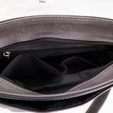 Сумка Саломея 106 мульти итальянский серо-черный