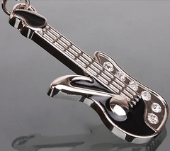 Силиконовый молд Гитара со стразами