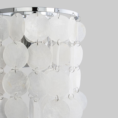 Настенный светильник Eurosvet Sandra 60005/1 хром/перламутр