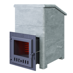 Чугунная печь для бани Комплект GFS ЗК 30 (М) Президент 1000/40/50 Талькохлорит