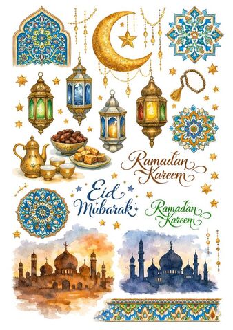 5098 Пленочный трансфер декупажная карта, формат А5, ProArt