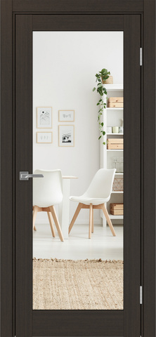 Турин_501.2.30 ЭКО-шпон Венге FL-Зеркало/Венге Эко-шпон FL