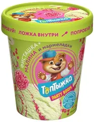 Мороженое ведерко Топтыжка фисташка-малина 270 гр.