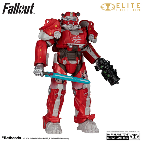 Фигурка T-60 Nuka Cola из игры Fallout Gold Label