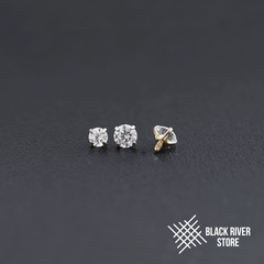 Cubic Zirconia v.2 Crystal PVD Yellow