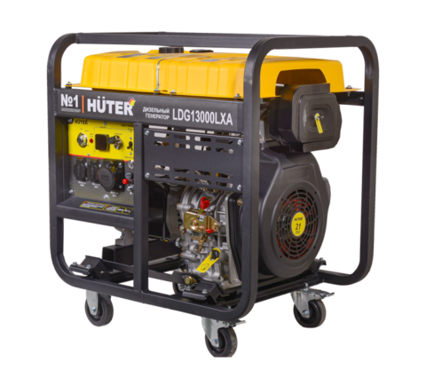 Электрогенератор дизельный LDG 13000LXА Huter