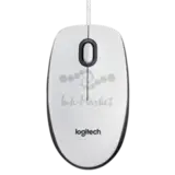 Мышь проводная Logitech M100 white (USB, оптическая, 1000dpi, 2but) (910-006764)
