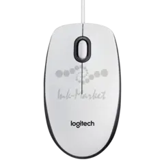 Мышь проводная Logitech M100 white (USB, оптическая, 1000dpi, 2but) (910-006764)
