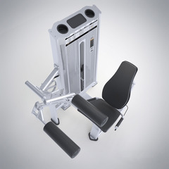 Сгибание ног сидя (Seated Leg Cur) DHZ E-7023A. Стек 110 кг