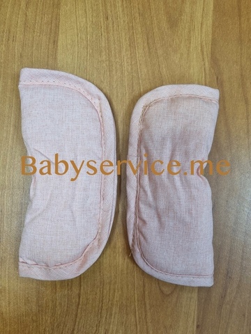 Накладки на ремни Carrello розовые