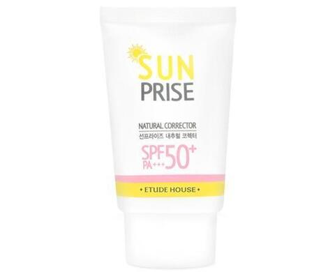 Крем для лица солнцезащитный Etude House Sun Prise Natural Corrector SPF 50 PA+++, 50 мл