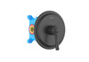 Aquatek AQ1566MB AQ1566MB КЛАССИК смеситель для душа (внешняя и скрытая часть), матовый черный