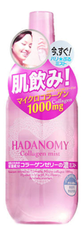 Sana Hadanomy Collagen Mist - Лосьон-спрей для лица с коллагеном и гиалуроновой кислотой