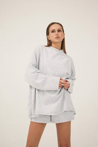 Свитшот FREEDOM GREY MELANGE ONESIZE
