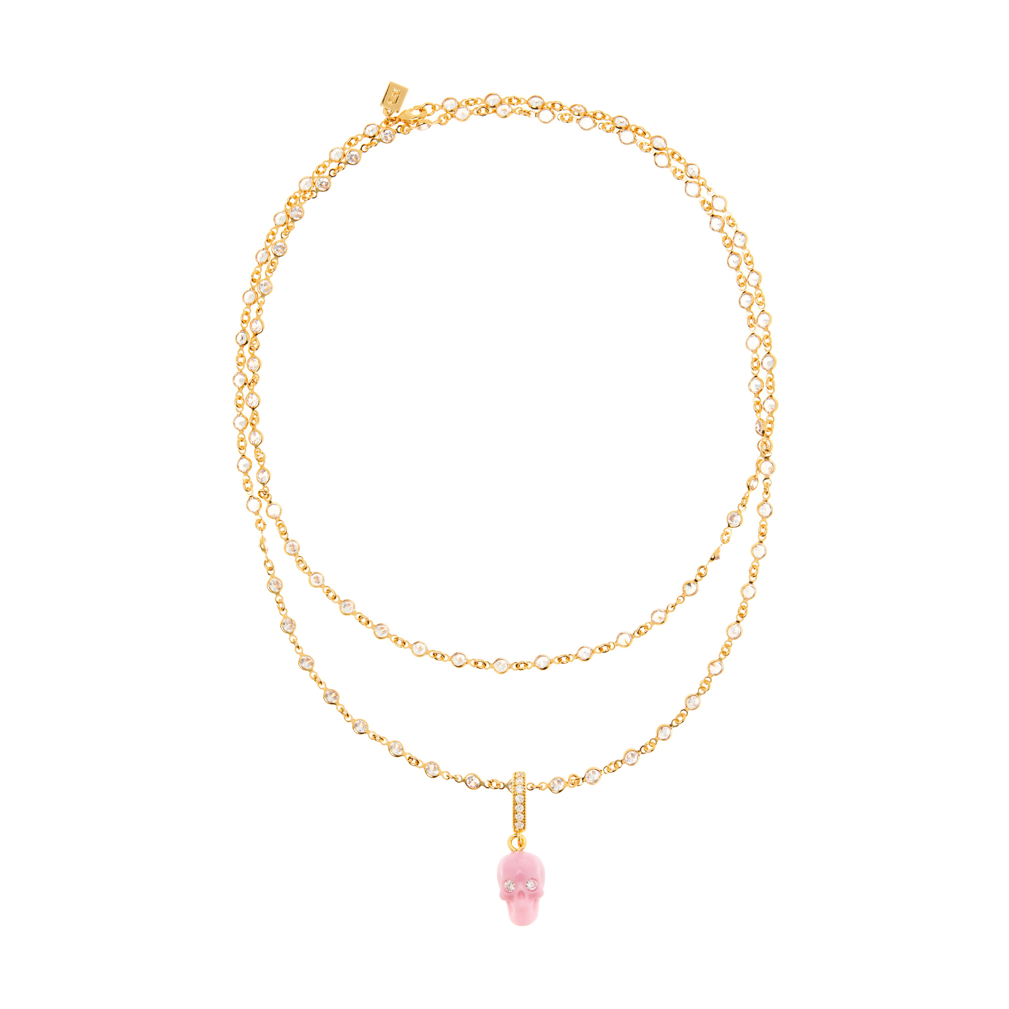 Колье Mr Nice Date Chain Necklace – Pink
