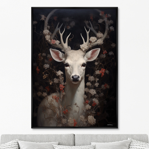 ArtNoMore - Репродукция картины на холсте Magic Deer, No 1, 2024г.
