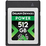 Карта памяти Delkin Devices Power CFexpress Type B 512GB 4.0, R/W 3650/3240 МБ/с