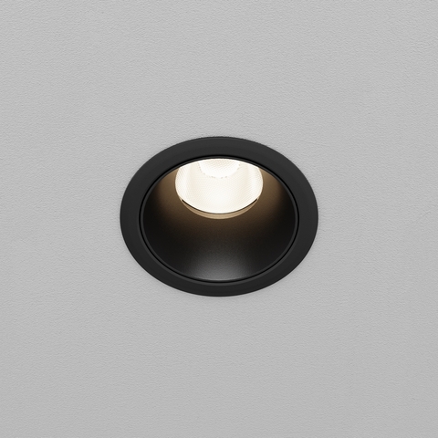 Встраиваемый светодиодный светильник Maytoni Dip DL115-10W-4K-B