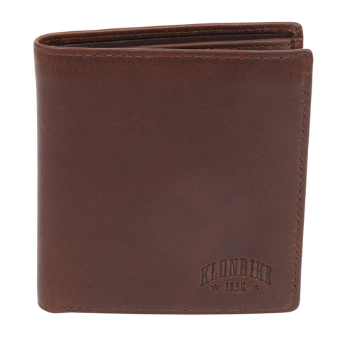 Бумажник Klondike Dawson, цвет коричневый, 10,5х9,5х2 см. (KD1118-03) - Wenger-Victorinox.Ru