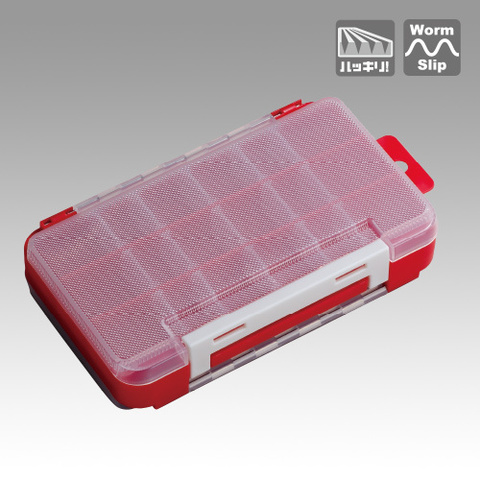 Коробка под приманки MEIHO RUNGUN CASE 1010W-1 RED