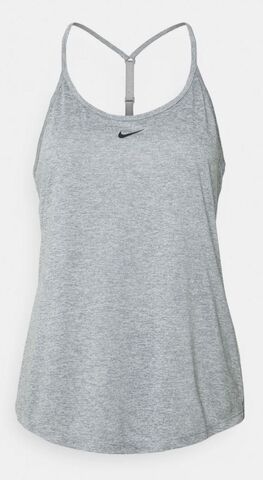 Топ теннисный Nike Dri-Fit One Elastika Standard Fit Tank W - particle grey/htr/black