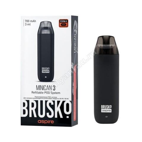 Электронная сигарета Brusko Minican 3 - Чёрный