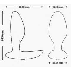 Вибровтулка анальная We-Vibe Ditto синяя