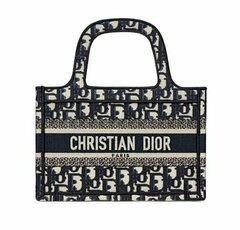 Сумка Dior Book Tote, модель мини-формата синий