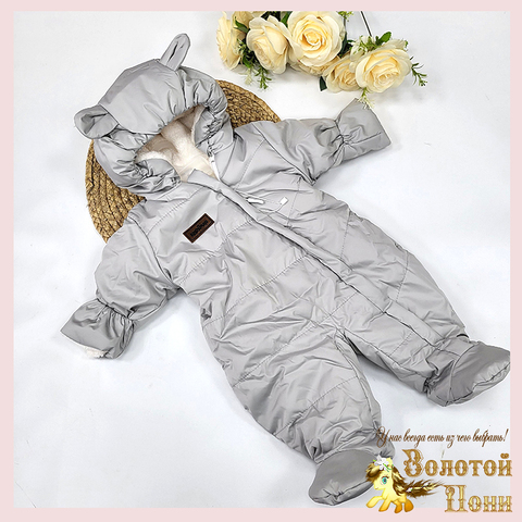 Комбинезон евро-мех малышам (68-80) 240813-NW4482