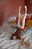 Low-rise Straight sauna-pants | chameleon_sand