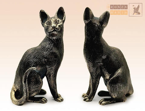 статуэтка Кошка Корниш-рекс