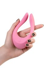 Розовый многофункциональный стимулятор для пар Satisfyer Partner Multifun 2 - 