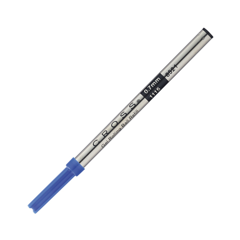 Стержень Cross для ручки-роллера, M, Blue, блистер (8521)