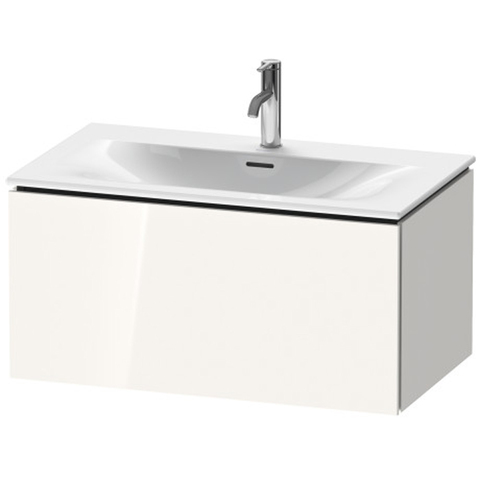 Duravit L-Cube Тумба подвесная под раковину # 234483, 1 выдвижное отделение, 400x820x481мм, цвет White High Gloss LC613702222