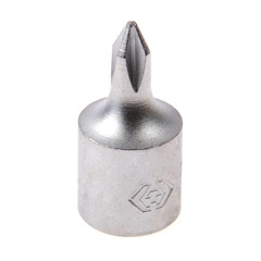 KING TONY (201102X) Насадка (бита) торцевая 1/4", L = 25 мм, Phillips, PH2