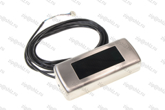 Указатель направления и положения кабины накладной, белая подсветка, сатинированная (шлифованная) нержавеющая сталь, УЛ11Н32363ТЩУ3, 0601Щ.12.01.700А-10