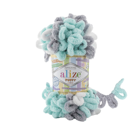 Пряжа Puffy Color 6408