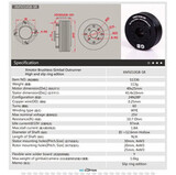Мотор для подвеса DualSky XMotor XM5010GB-SR