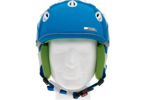 Картинка шлем горнолыжный Alpina GRAP 2.0 blue matt - 3