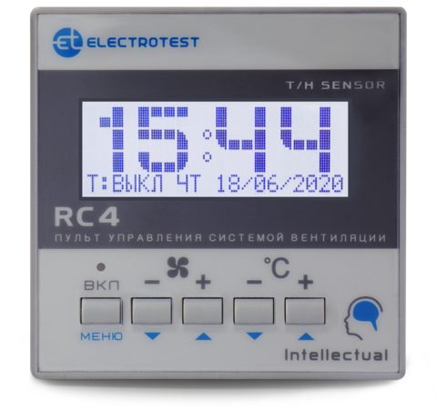 ELECTROTEST Проводной пульт RC4 управления вентиляцией