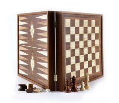 Шахматы и нарды 41х41см Manopoulos Chess/Backgammon stp36e