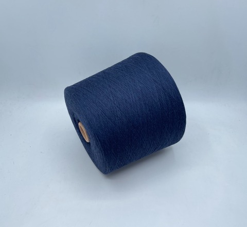 Manifatture Tessili Bresciane (пр.Италия), art-Carla 2/50 2500м/100гр,60%Хлопок 40%Меринос, цвет- Синий(765) , арт-31909
